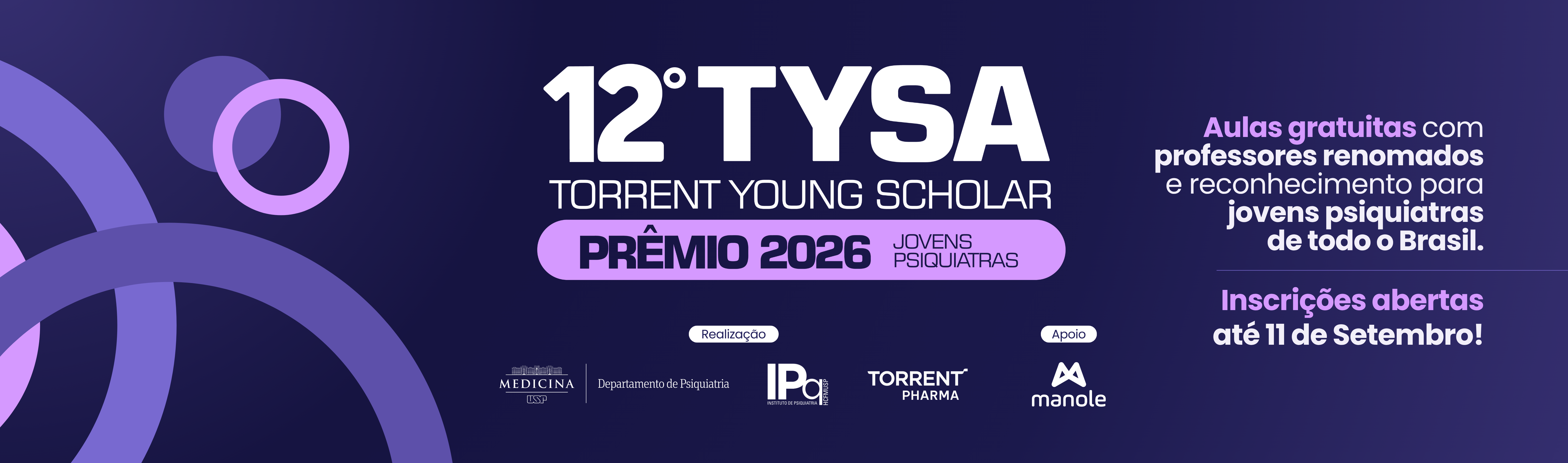 12º TYSA — Prêmio 2026